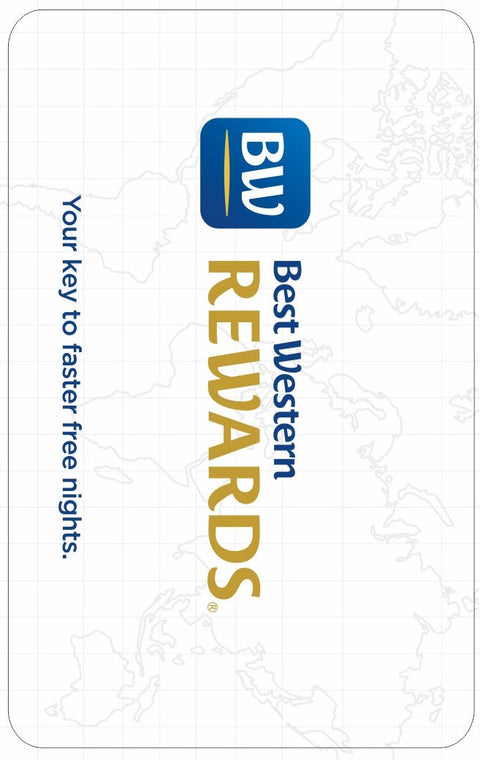BestWestern Rewards ULC RFID Keys Ultralight 