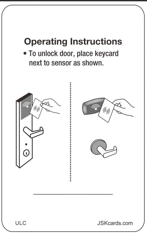 Best Western Rewards Beline RFID keys SK84BL 