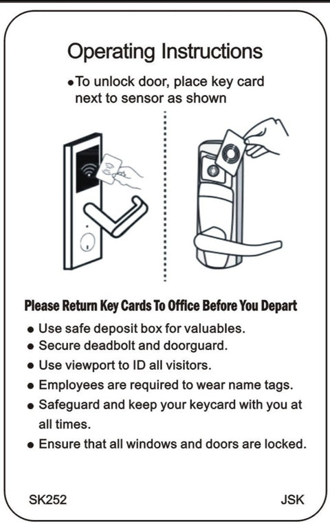 Red Roof Inn   Acculock RFID Keys Acculock Betech RFID systems