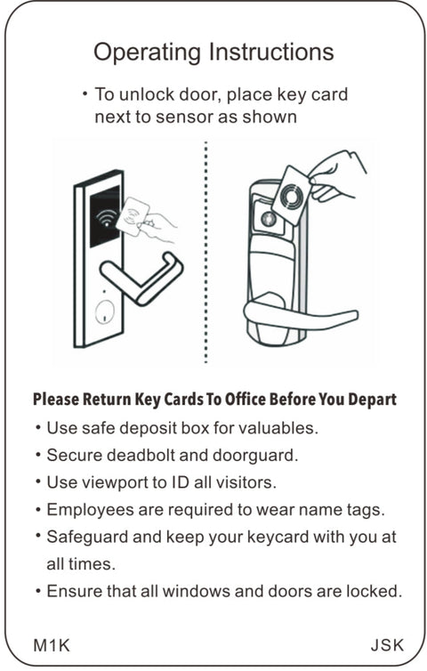 Woodspring suites Mifare 1K RFID Hotel Key card for Saflok, Onity, Miwa , DormaKaba, Securelox RFID Hotel