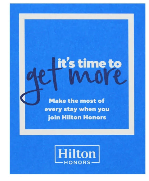 Hilton Key Card Holder Front