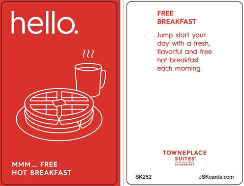 Towneplace Suites by Marriott Hotel RFID Keys ULC Ultralight C