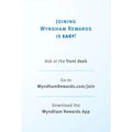 Wyndham Rewards Key Folders Keycards Envelopes